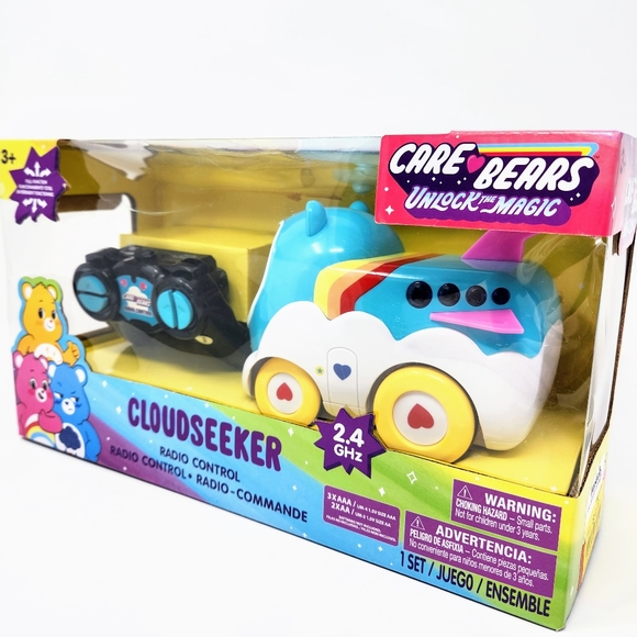 Care Bear RC Cloudseeker Toy Radio Control Vehicle, Cheer Bear - Picture 2 of 7